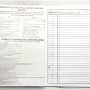 Occurrence Book 400 Pages