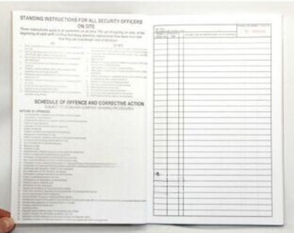 Occurrence Book 400 Pages