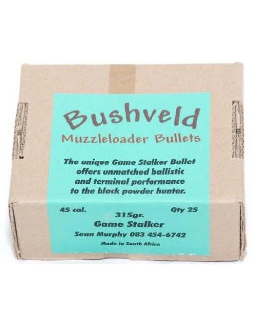 bushveldt gamestalker bullets .45 caliber 315gr