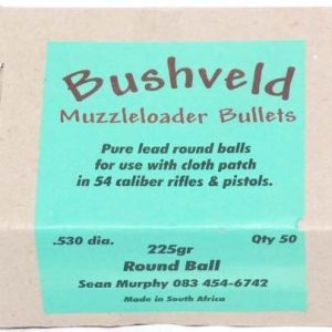 bushveldt muzzleloader round balls .530 dia. 225gr