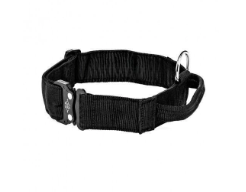 canine 50mm web collar with handle: large