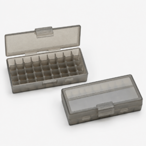 Pistol Ammo Storage Case: Small Grey