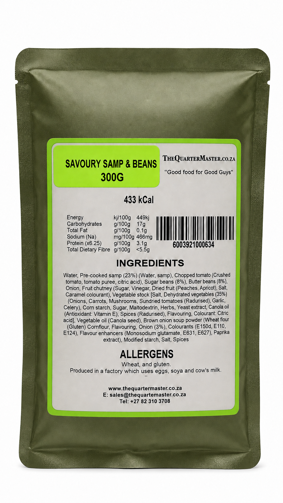 Savoury Samp and Beans 300g