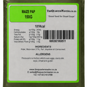 Stiff Maize Porridge 150g (Pap)
