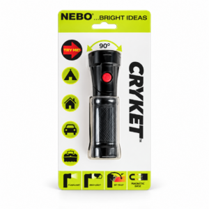 NEBO CRYKET Swivel Head 250 Lumen Flashlight