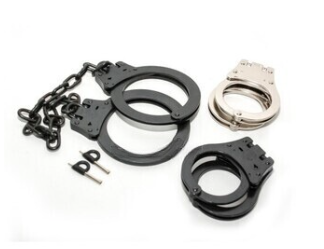 republic arms handcuffs black oxide: model 65
