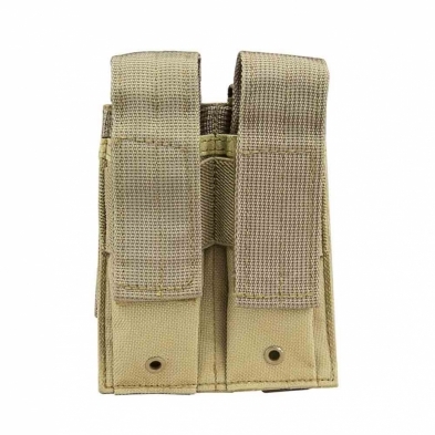 small double pouch tan