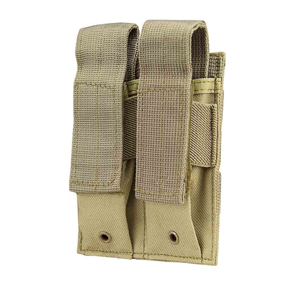 small double pouch tan