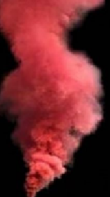 wire pull smoke generator red/pink