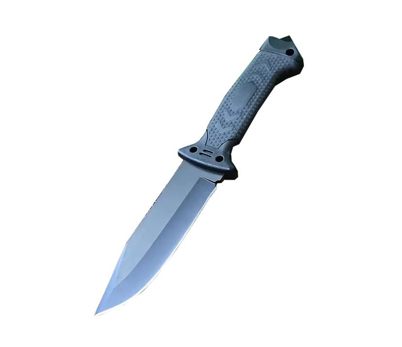 bushveldt fixed blade with sheath: black