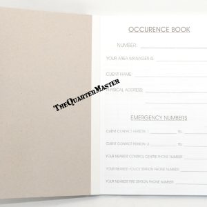 Log Books and Registers