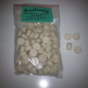 bushveldt .58 felt wads