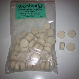 bushveldt .72 felt wads