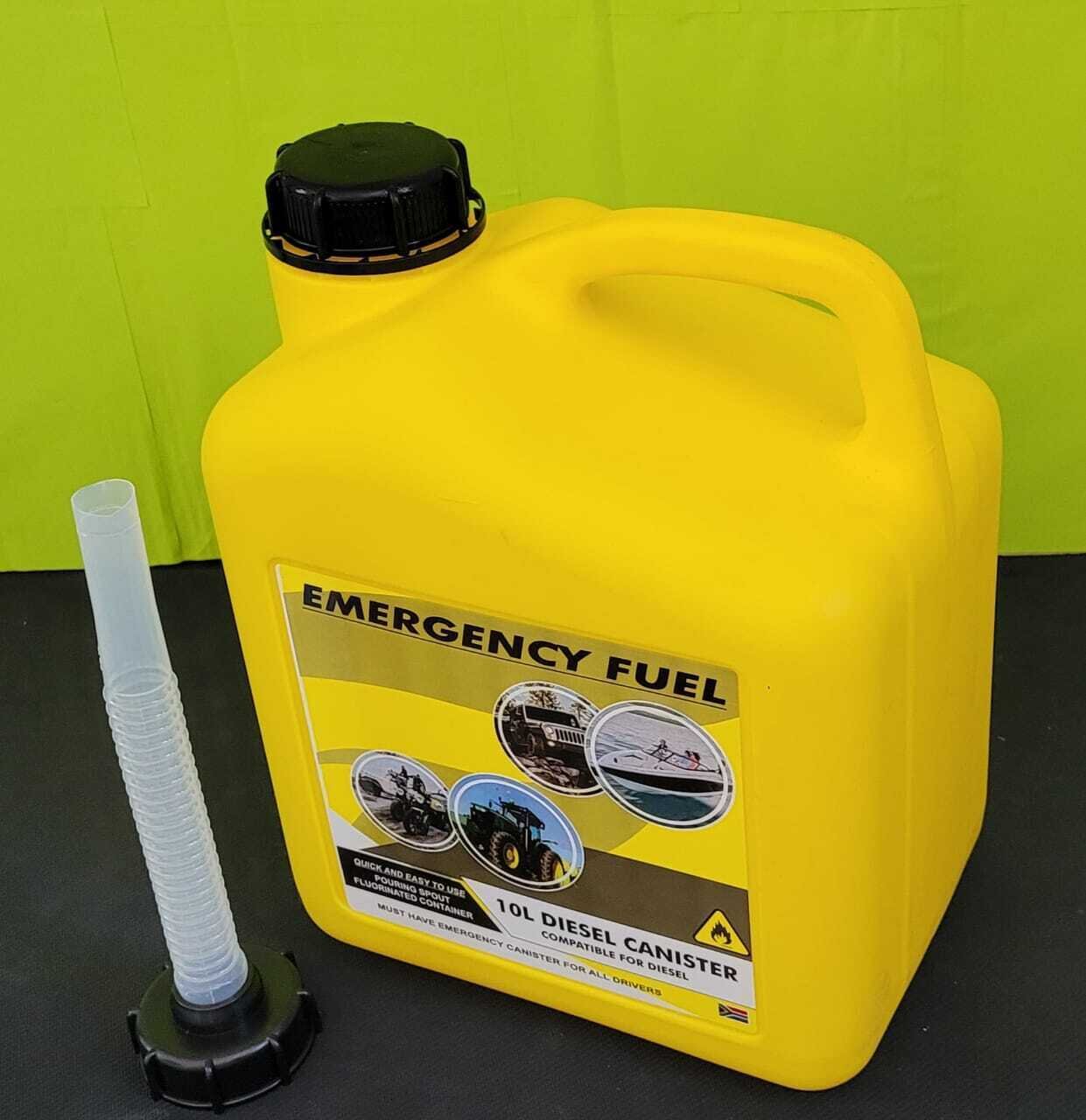 jerry can diesel 10l yellow