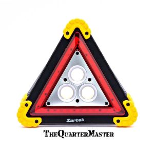 zartek triangle rechargeable 10w worklight