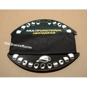 multi functional headwear: black