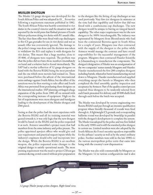 book: firearms developed & manufactured in southern africa 1st impression