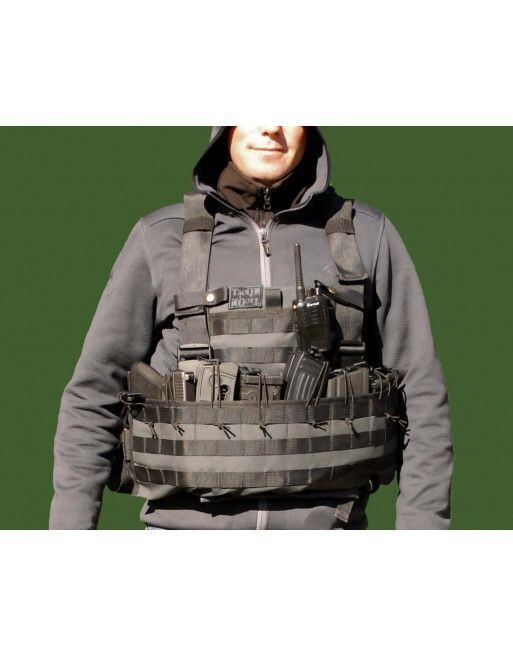 bushveldt chest rig: multi platform black