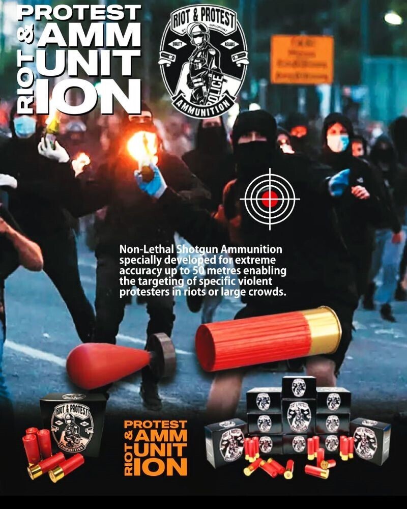 accu ammo less than lethal 12g baton x25
