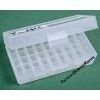 pistol ammo storage case: small clear