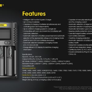 nitecore ums4 charger