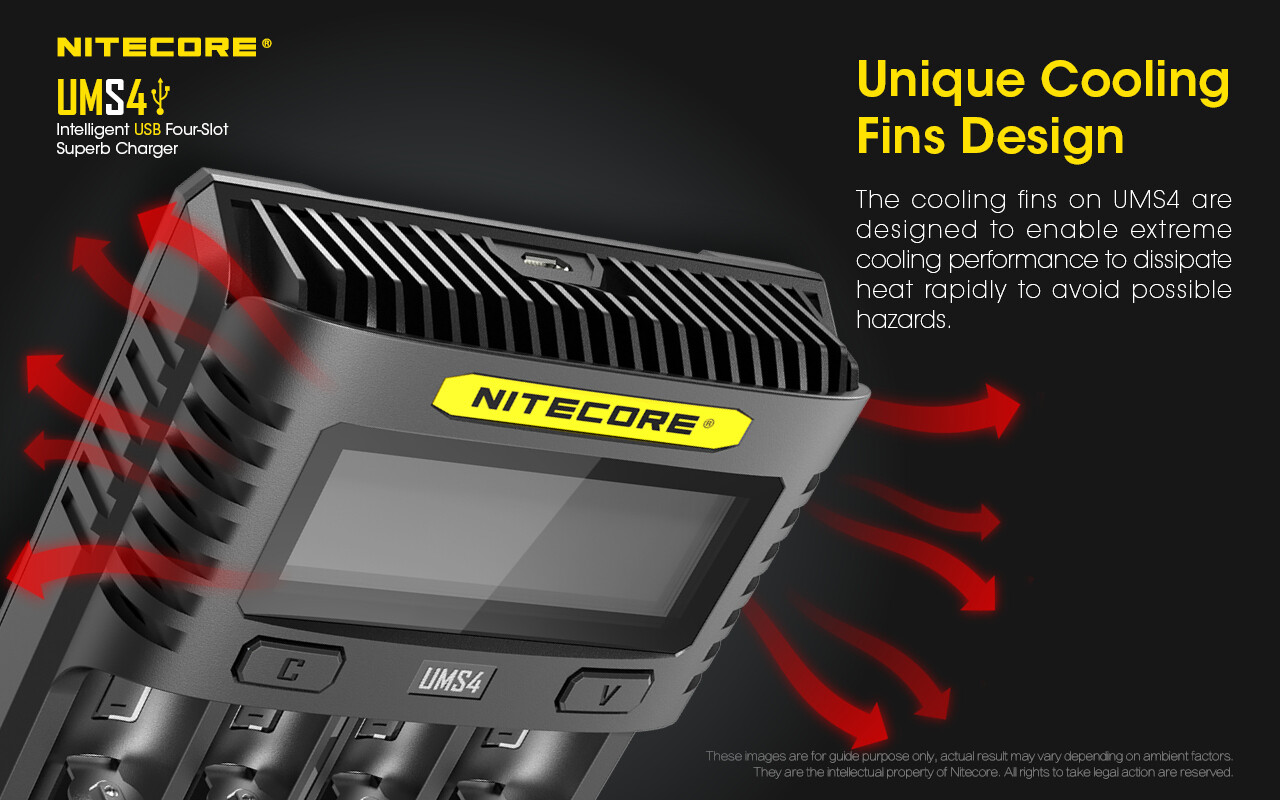 nitecore ums4 charger