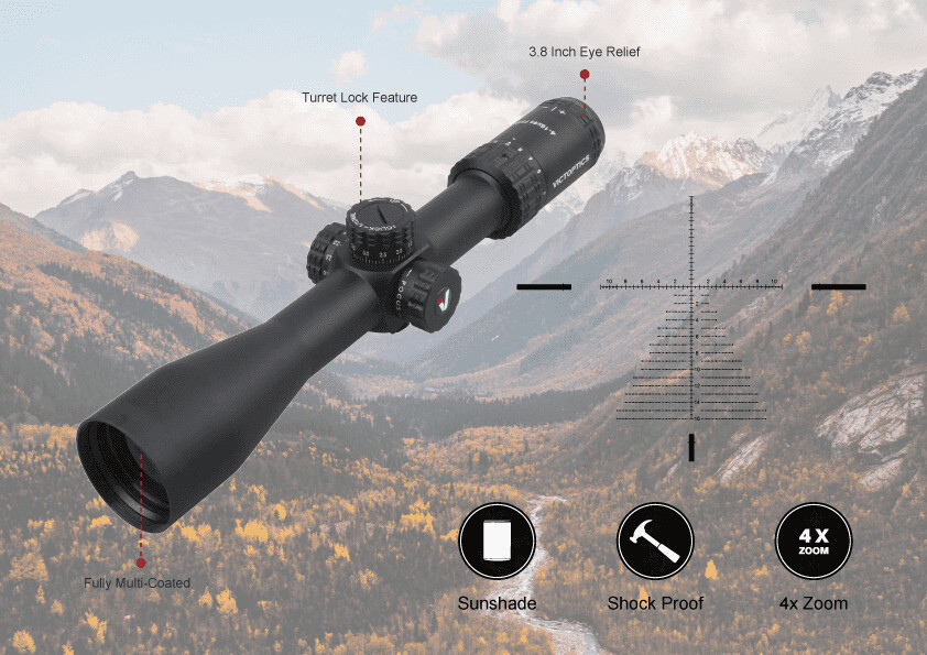 victoptics s4 4 16x44 first focal plane riflescope