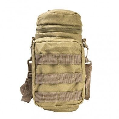 molle hydration bottle carrier tan