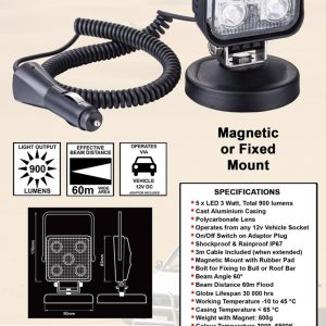 zartek vehicle worklight 900 lumens
