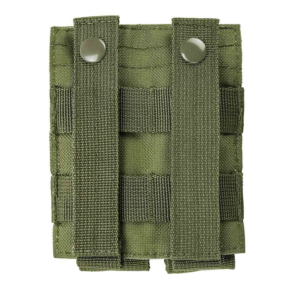 small double pouch green