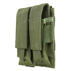 small double pouch green