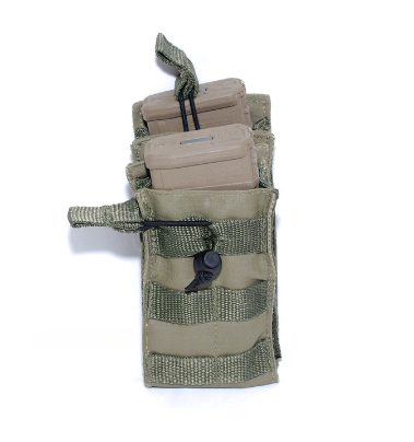 bushveldt single 556 mag pouch green
