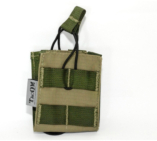 bushveldt 7.62 magazine speed pouch olive green v2