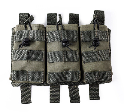 bushveldt triple mag pouch olive green