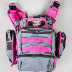 bushveldt first responder bag 2.0 grey with pink