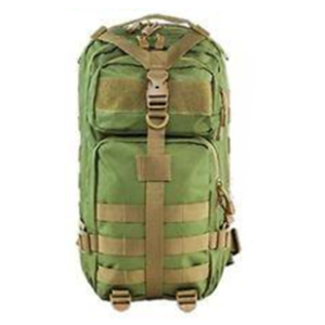 small tactical backpack green/tan