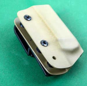 1834 glock iwb single vertical mag carrier green