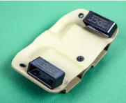 1834 glock owb double vertical mag carrier green