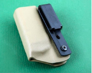 1834 glock iwb single vertical mag carrier green