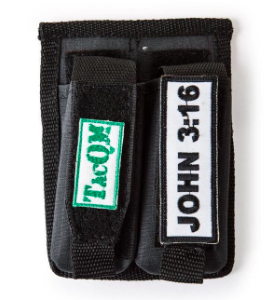 adjustable double mag pouch large pistol black