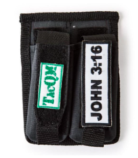 adjustable double mag pouch large pistol black