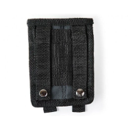 adjustable double mag pouch large pistol black