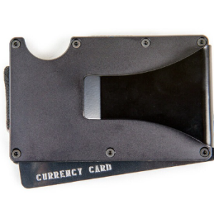 mnmlst wallet klip silver