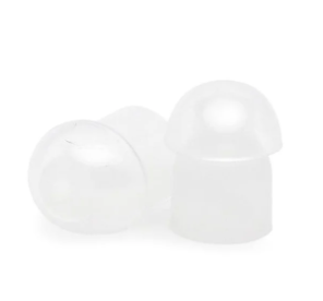 covert acoustic tube ear bud clear pack of 2