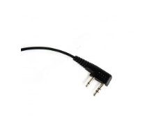 d type earpiece with inline mic.