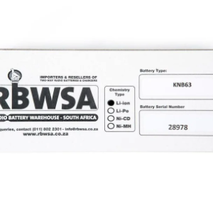 kenwood knb63 spare battery