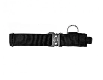 canine 50mm web collar with handle: large