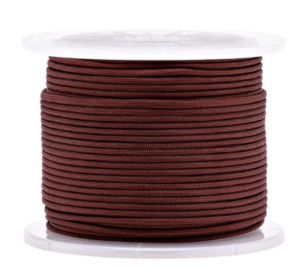 550 paracord 100m : burgundy