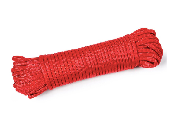 550 paracord 15m red