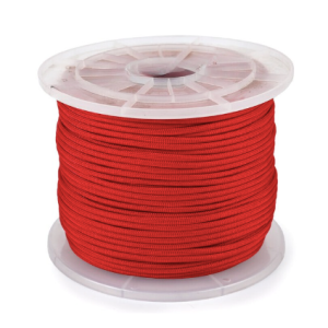 550 paracord 100m reel red